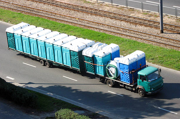 Porta potty delivery and setup in Hudson, FL